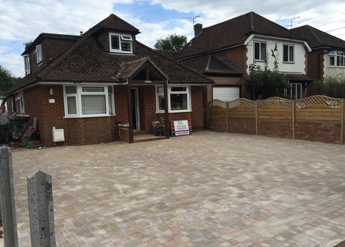 Bungalow driveway laid in Widmer End, Buckinghamshire 